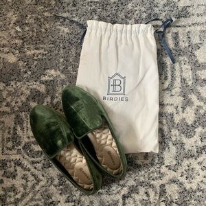 Birdies The Starling Velvet Flats